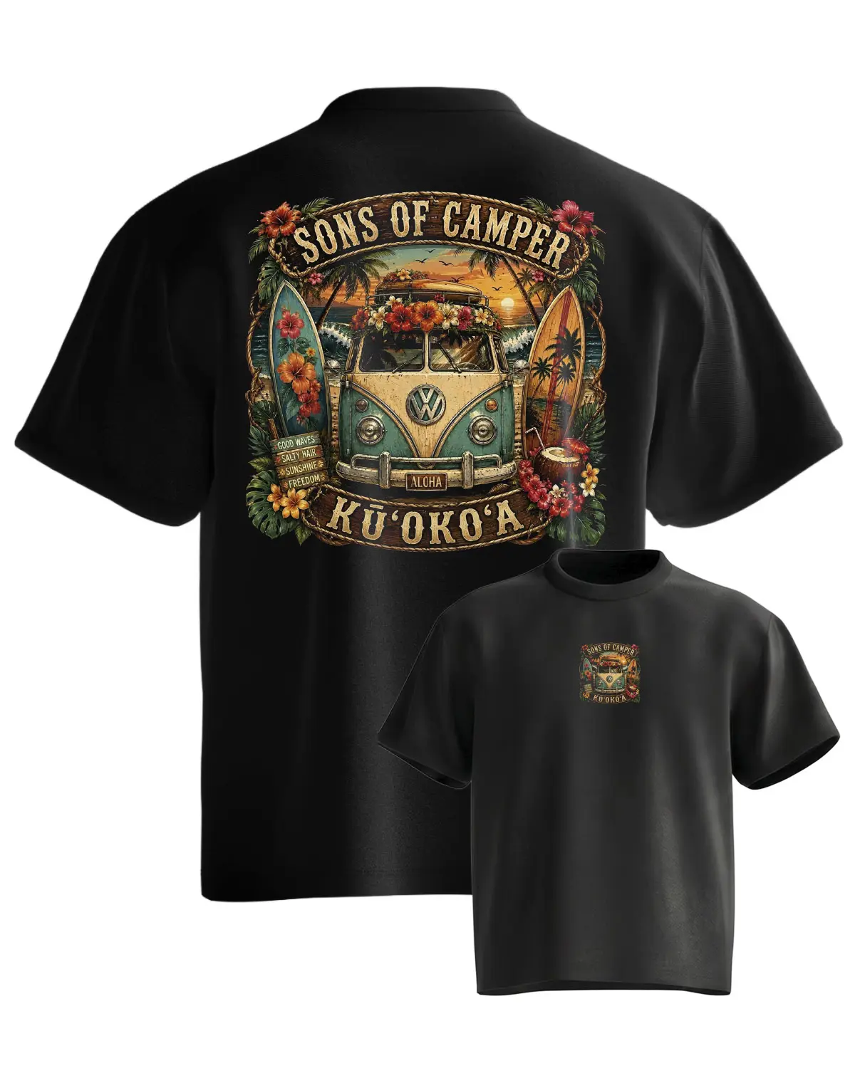 Prenda de ejemplo de Sons of Camper inspirada en cultura vanlife